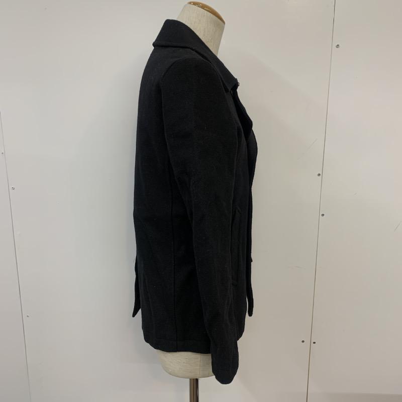 アーバンリサーチ URBAN RESEARCH コート ピーコート L 無地 黒 / ブラック / メンズ USED 古着 中古 10040897