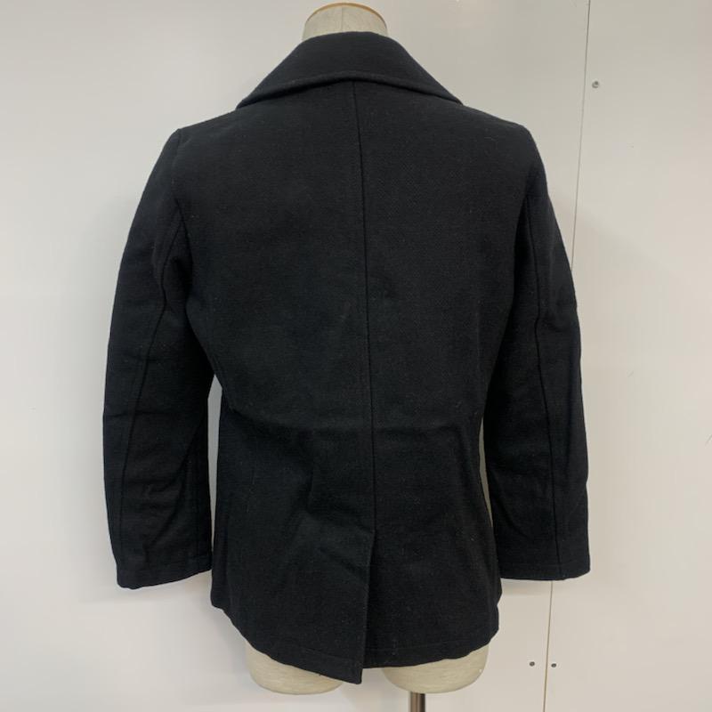 アーバンリサーチ URBAN RESEARCH コート ピーコート L 無地 黒 / ブラック / メンズ USED 古着 中古 10040897