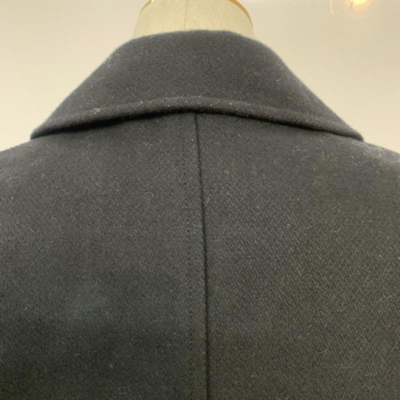 アーバンリサーチ URBAN RESEARCH コート ピーコート L 無地 黒 / ブラック / メンズ USED 古着 中古 10040897