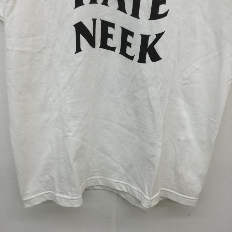 アンチソーシャルソーシャルクラブ ANTI SOCIAL SOCIAL CLUB Tシャツ 半袖 EYE HATE NEEK TEE ロゴプリントTシャツ M ロゴ、文字 白 / ホワイト / X 黒 / ブラック / メンズ USED 古着 中古 10040911