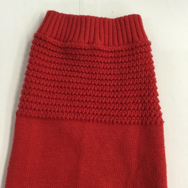 アメリカンラグシー AMERICAN RAG CIE ニット、セーター 長袖 クルーネック 1 無地 赤 / レッド / メンズ USED 古着 中古 10041013