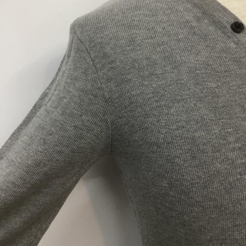 タケオキクチ TAKEO KIKUCHI ニット、セーター 長袖 2 無地 灰 / グレー / メンズ USED 古着 中古 10041023