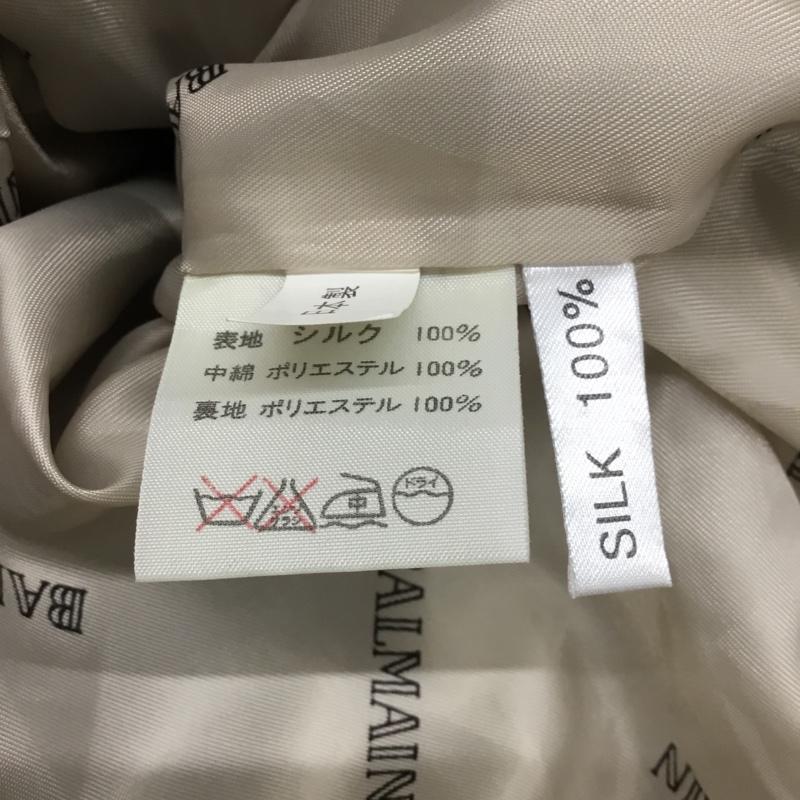 バルマン BALMAIN コート コート一般 ロングコート グレージュ / グレージュ / レディース USED 古着 中古 10041070