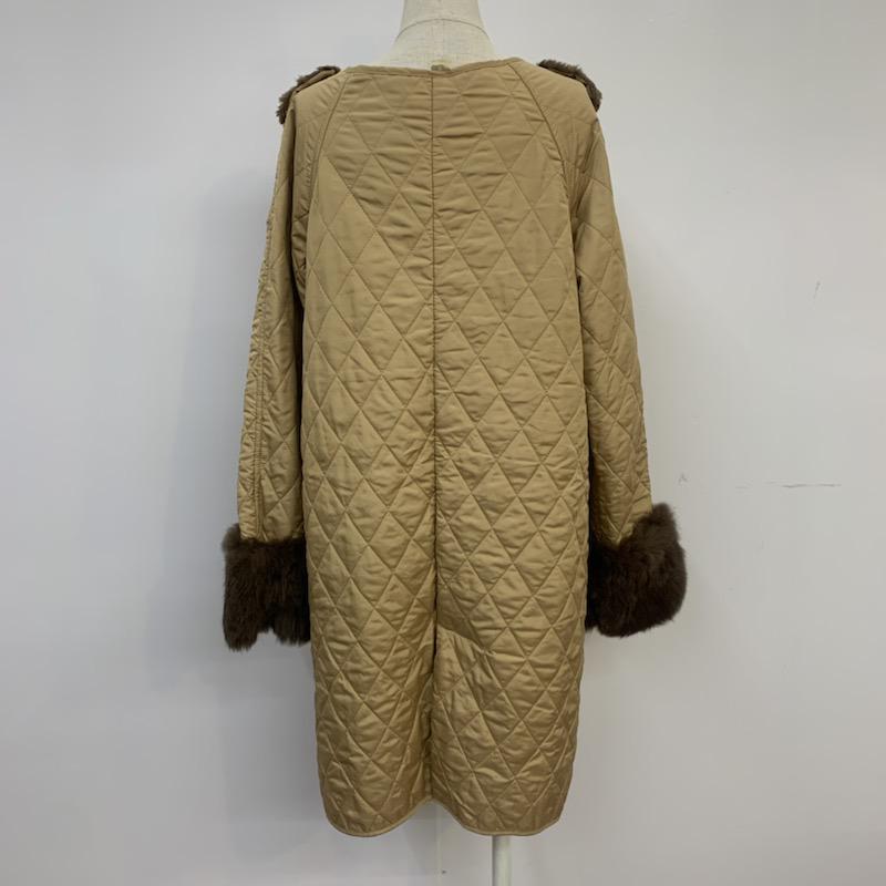 アズノゥアズ as know as コート コート一般 38 無地 キャメル / キャメル / レディース USED 古着 中古 10041100