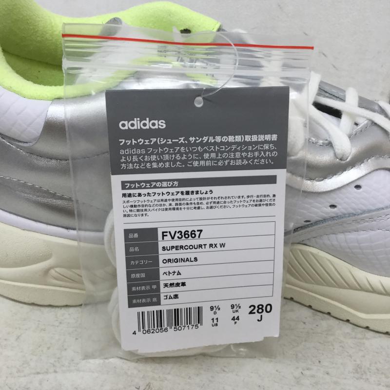 アディダス adidas スニーカー スニーカー SUPERCOURT RX スーパーコートRX FV3667 28.0cm 白 / ホワイト / X 銀 / シルバー / メンズ USED 古着 中古 10041117