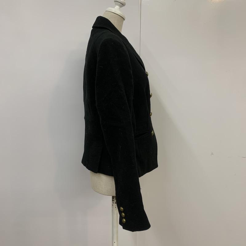 バナナリパブリック BANANA REPUBLIC ジャケット、上着 ジャケット、ブレザー 4 無地 黒 / ブラック / レディース USED 古着 中古 10041130