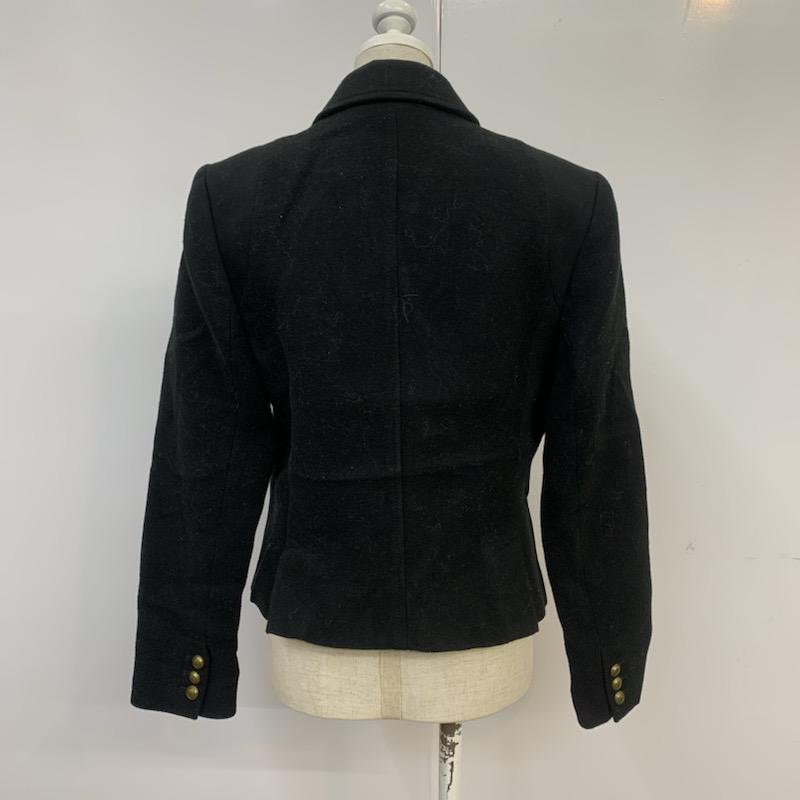 バナナリパブリック BANANA REPUBLIC ジャケット、上着 ジャケット、ブレザー 4 無地 黒 / ブラック / レディース USED 古着 中古 10041130