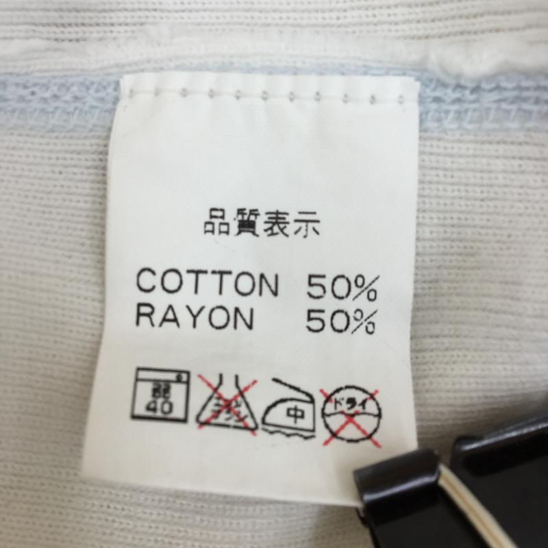 アールジェイビー R.J.B Tシャツ 半袖 THE FLAT HEAD ロゴ、文字 白 / ホワイト / メンズ USED 古着 中古 10041146