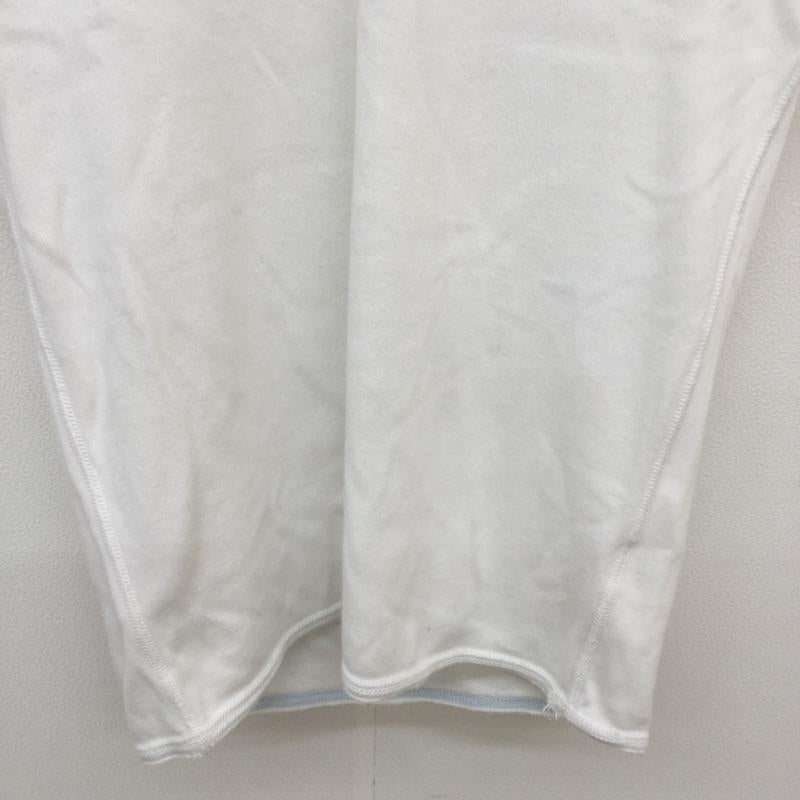アールジェイビー R.J.B Tシャツ 半袖 THE FLAT HEAD ロゴ、文字 白 / ホワイト / メンズ USED 古着 中古 10041146