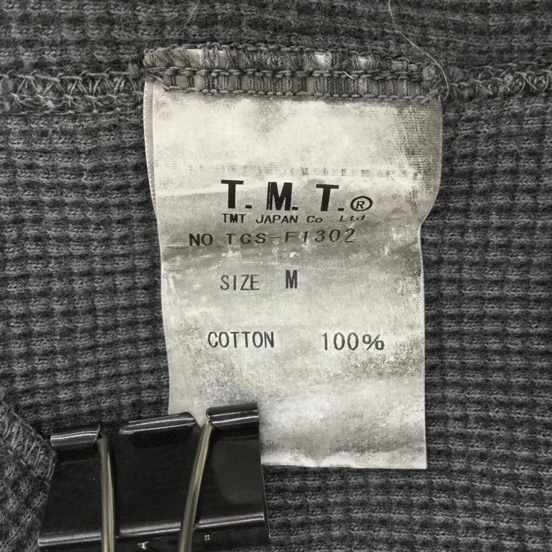 ティーエムティー TMT カットソー 長袖 M 灰 / グレー / メンズ USED 古着 中古 10041151