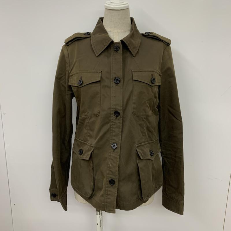 スピック アンド スパン Spick and Span ジャケット、上着 ジャケット、ブレザー ミリタリー カーキ / カーキ / レディース USED 古着 中古 10041163