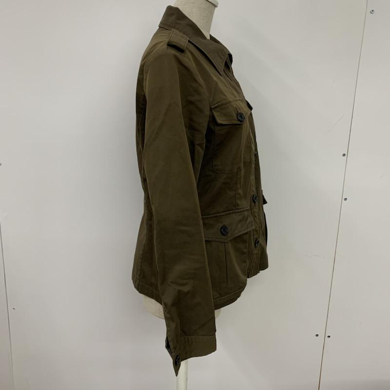 スピック アンド スパン Spick and Span ジャケット、上着 ジャケット、ブレザー ミリタリー カーキ / カーキ / レディース USED 古着 中古 10041163