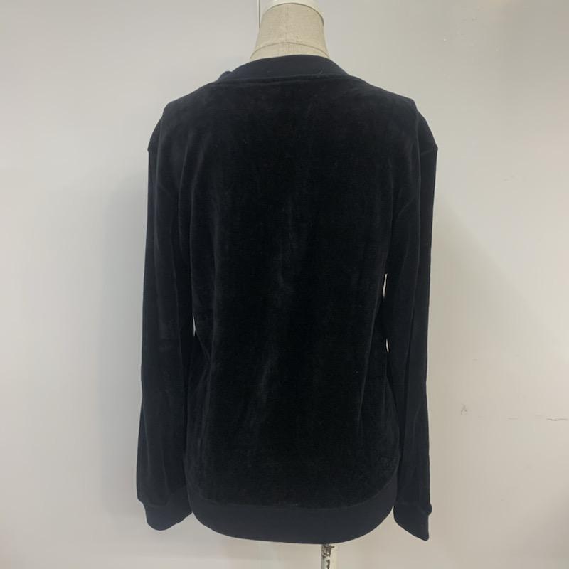 ローリーズファーム LOWRYS FARM ジャケット、上着 ジャンパー、ブルゾン 無地 黒 / ブラック / レディース USED 古着 中古 10041169