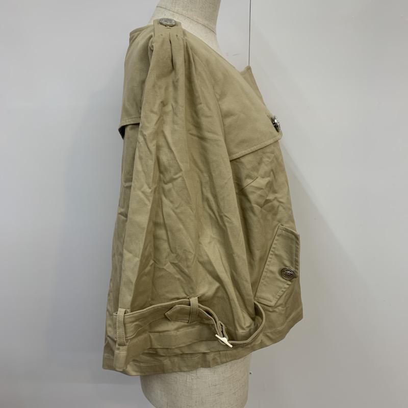 シュープリーム ララ Supreme.La.La ジャケット、上着 ジャケット、ブレザー ノーカラー M 無地 ベージュ / ベージュ / レディース USED 古着 中古 10041173