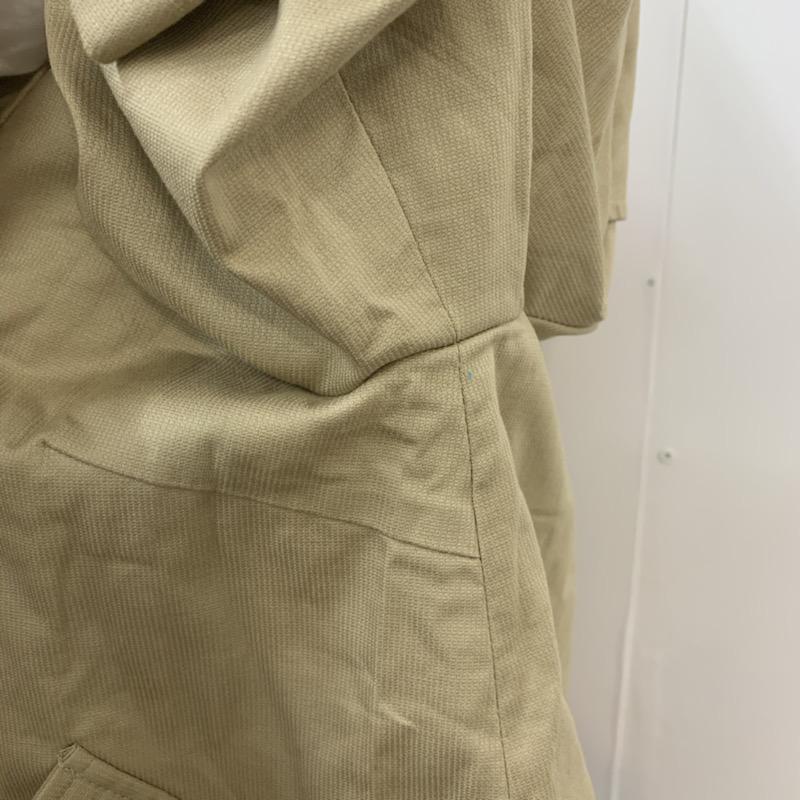 シュープリーム ララ Supreme.La.La ジャケット、上着 ジャケット、ブレザー ノーカラー M 無地 ベージュ / ベージュ / レディース USED 古着 中古 10041173