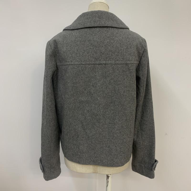 マジェスティックレゴン MAJESTIC LEGON コート ピーコート FREE 無地 灰 / グレー / レディース USED 古着 中古 10041174