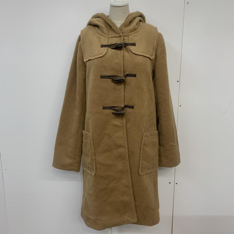 イーハイフンワールドギャラリー E hyphen world gallery コート コート一般 ダッフルコート ロング M 無地 キャメル / キャメル / レディース USED 古着 中古 10041178