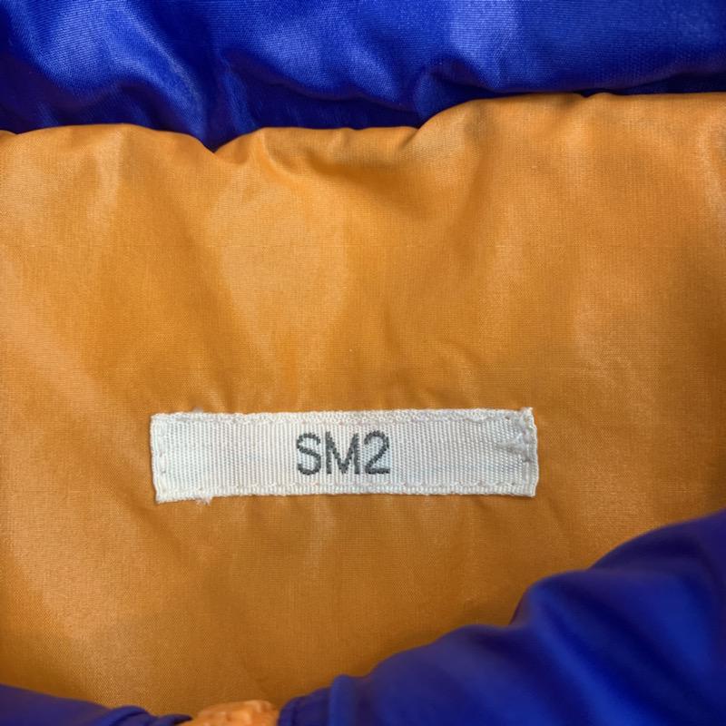 サマンサモスモス SM2 ジャケット、上着 ダウンジャケット M 無地 青 / ブルー / レディース USED 古着 中古 10041193