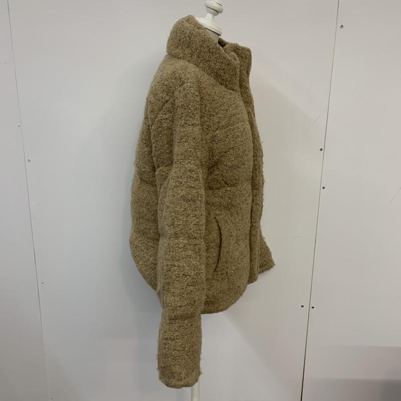 グリーンレーベルリラクシング green label relaxing コート ダウンコート 40 無地 ベージュ / ベージュ / レディース USED 古着 中古 10041195
