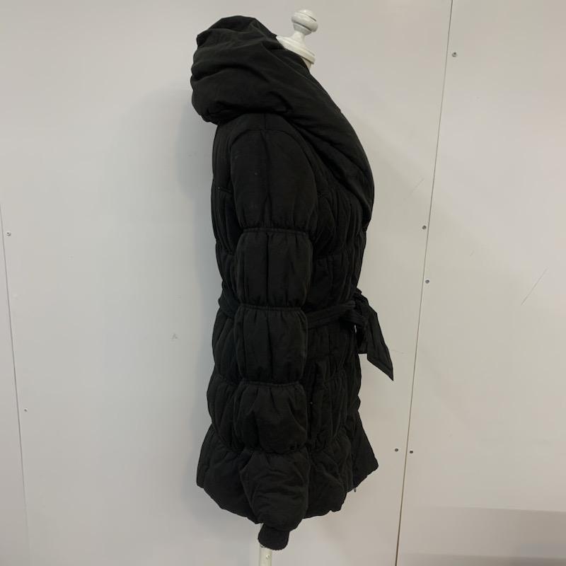 イング INGNI コート ダウンコート M 無地 黒 / ブラック / レディース USED 古着 中古 10041201