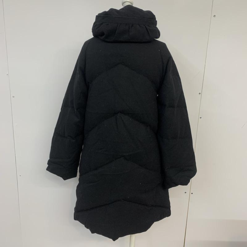 グリーンレーベルリラクシング green label relaxing コート ダウンコート 38 無地 黒 / ブラック / レディース USED 古着 中古 10041209