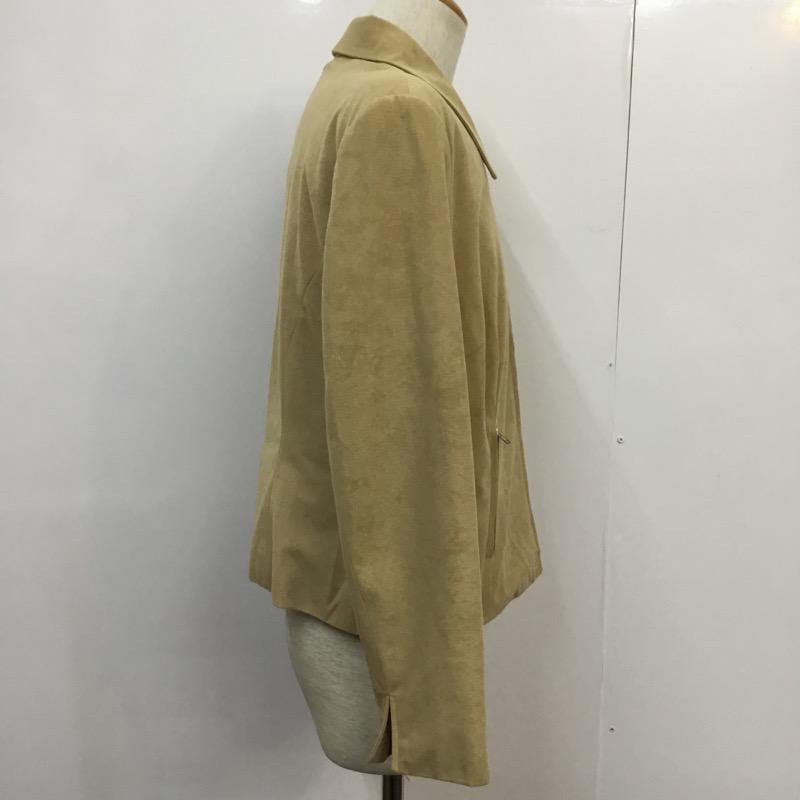 パラビオン ParAvion ジャケット、上着 ジャケット、ブレザー 無地 ベージュ / ベージュ / レディース USED 古着 中古 10041223