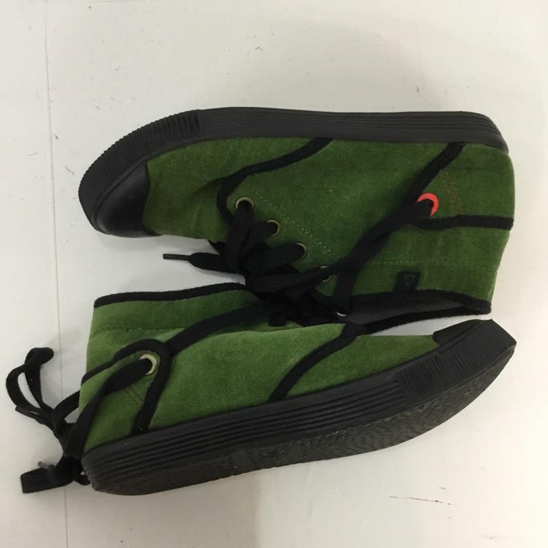 ジェリー GERRY スニーカー スニーカー 23.0cm 無地 緑 / グリーン / レディース USED 古着 中古 10041235