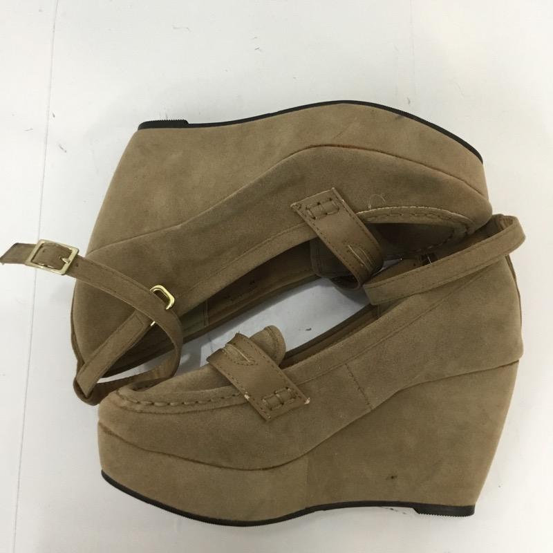 マジェスティックレゴン MAJESTIC LEGON パンプス パンプス M 無地 茶 / ブラウン / レディース USED 古着 中古 10041277