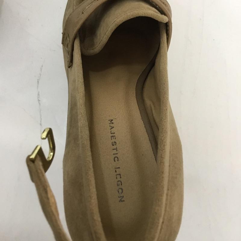マジェスティックレゴン MAJESTIC LEGON パンプス パンプス M 無地 茶 / ブラウン / レディース USED 古着 中古 10041277
