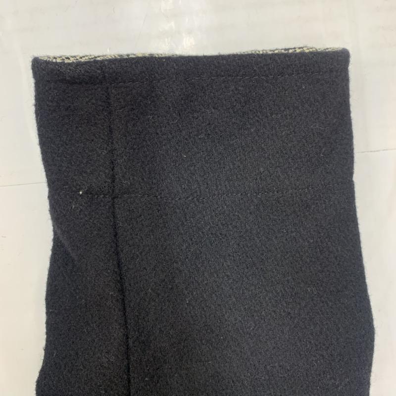 ミッシェル・クラン MICHEL KLEIN コート ピーコート 48 無地 黒 / ブラック / メンズ USED 古着 中古 10041288