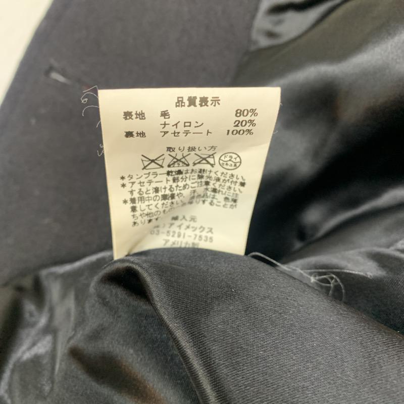 フェデリティー FIDELITY コート ピーコート S 無地 黒 / ブラック / メンズ USED 古着 中古 10041289