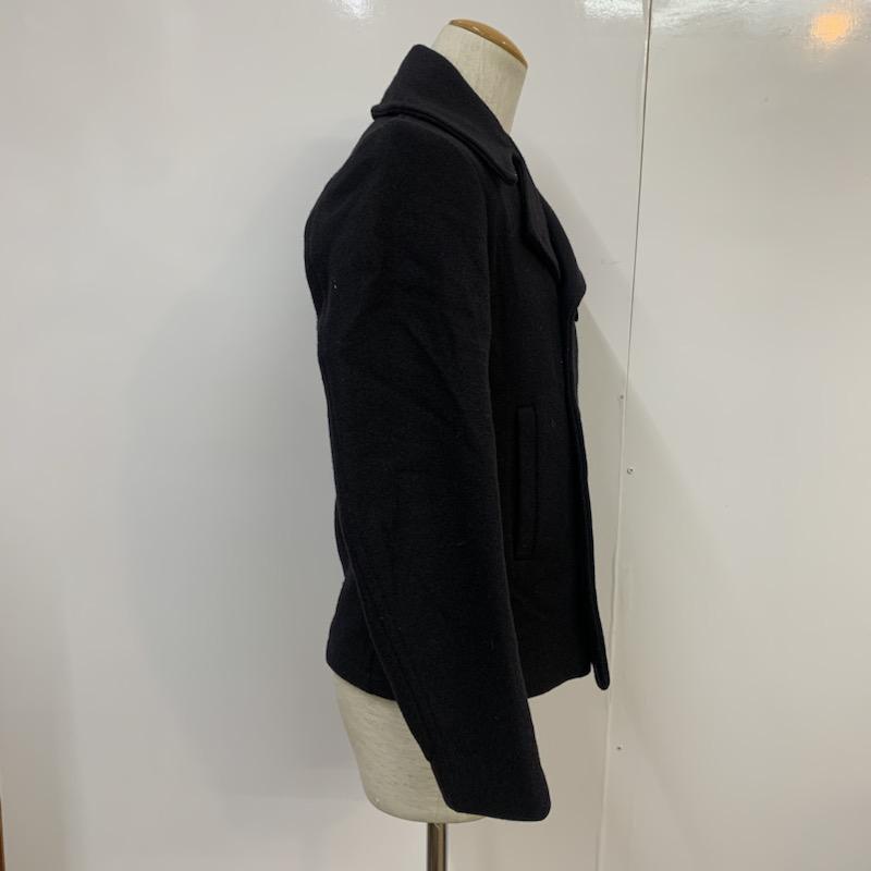 フェデリティー FIDELITY コート ピーコート S 無地 黒 / ブラック / メンズ USED 古着 中古 10041289