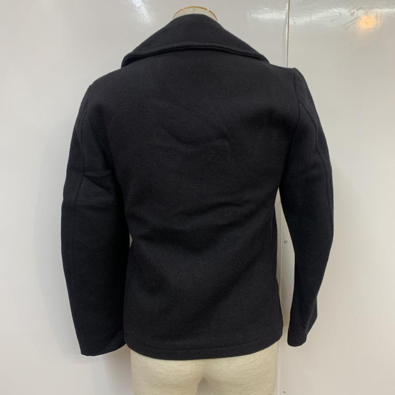 フェデリティー FIDELITY コート ピーコート S 無地 黒 / ブラック / メンズ USED 古着 中古 10041289