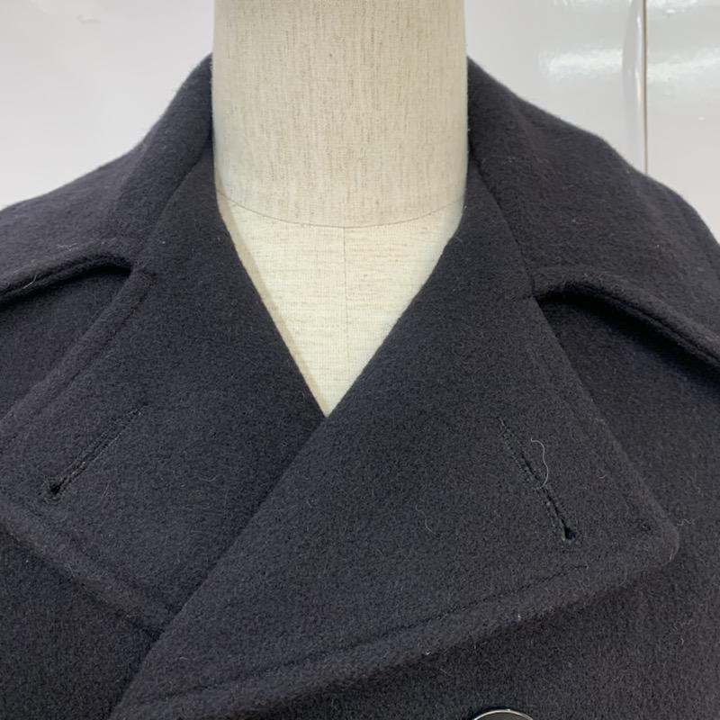 フェデリティー FIDELITY コート ピーコート S 無地 黒 / ブラック / メンズ USED 古着 中古 10041289