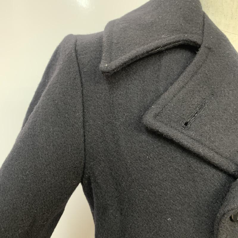 フェデリティー FIDELITY コート ピーコート S 無地 黒 / ブラック / メンズ USED 古着 中古 10041289
