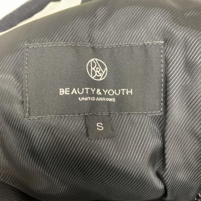 ビューティアンドユースユナイテッドアローズ BEAUTY&YOUTH UNITED ARROWS コート ピーコート S 無地 黒 / ブラック / メンズ USED 古着 中古 10041294