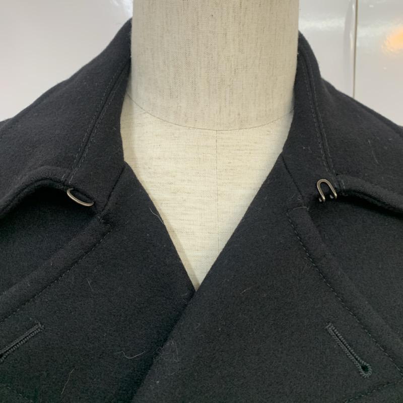 ビューティアンドユースユナイテッドアローズ BEAUTY&YOUTH UNITED ARROWS コート ピーコート S 無地 黒 / ブラック / メンズ USED 古着 中古 10041294