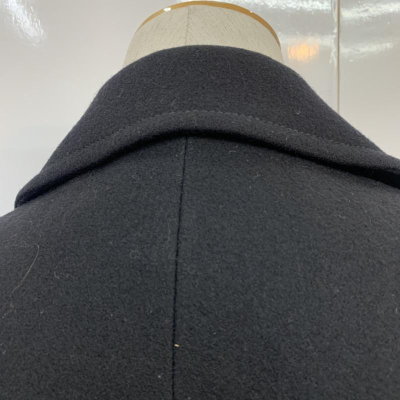 ビューティアンドユースユナイテッドアローズ BEAUTY&YOUTH UNITED ARROWS コート ピーコート S 無地 黒 / ブラック / メンズ USED 古着 中古 10041294