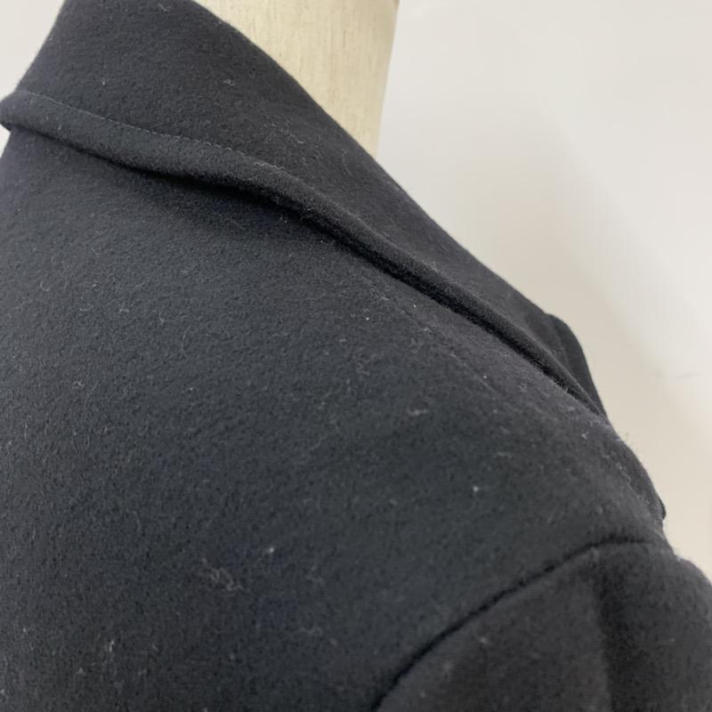 ビューティアンドユースユナイテッドアローズ BEAUTY&YOUTH UNITED ARROWS コート ピーコート S 無地 黒 / ブラック / メンズ USED 古着 中古 10041294