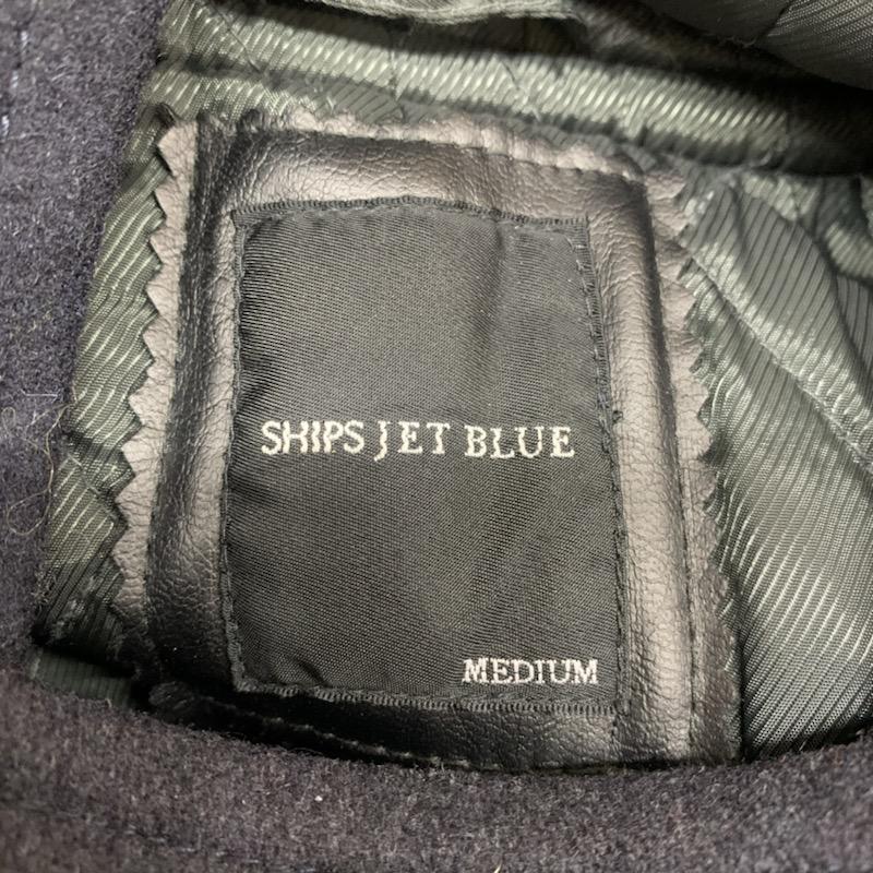 シップスジェットブルー SHIPS JET BLUE コート コート一般 M 無地 紺 / ネイビー / メンズ USED 古着 中古 10041296