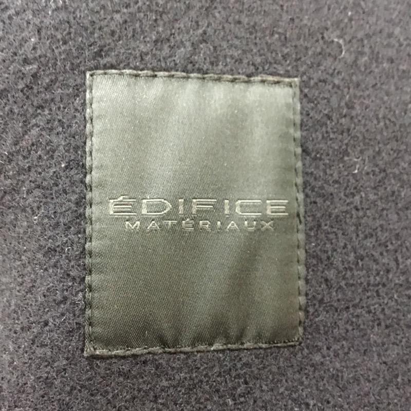 エディフィス EDIFICE コート コート一般 ダッフルコート 40 無地 紺 / ネイビー / メンズ USED 古着 中古 10041347