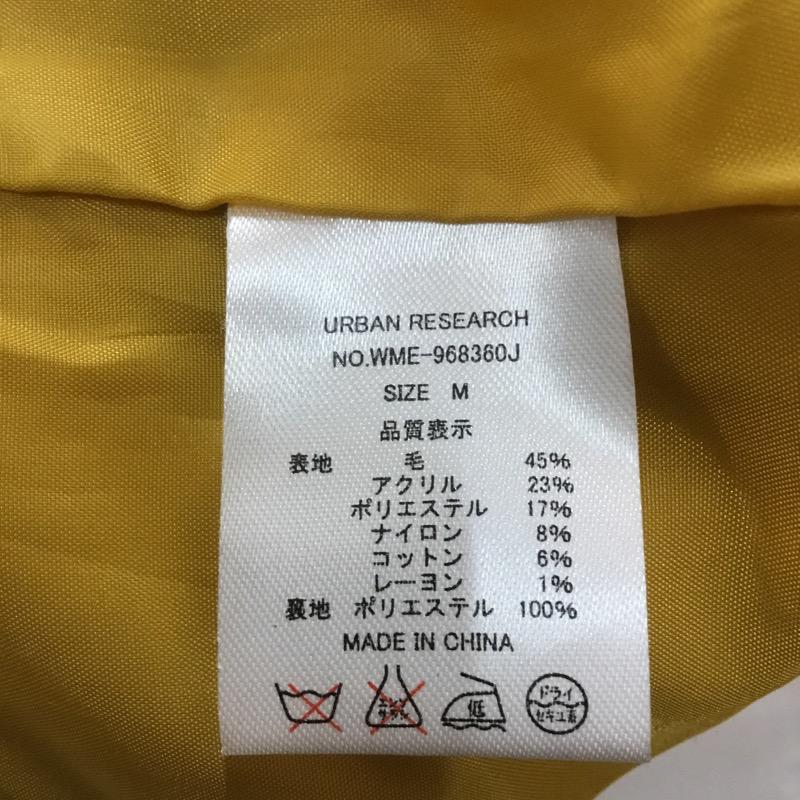 アーバンリサーチ URBAN RESEARCH コート コート一般 マウンテンパーカー M 無地 黄 / イエロー / メンズ USED 古着 中古 10041353