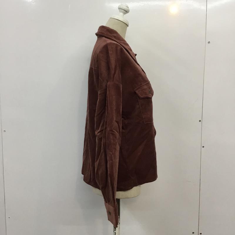 イング INGNI ジャケット、上着 ジャンパー、ブルゾン コーデュロイジャケット M 無地 桃 / ピンク / レディース USED 古着 中古 10041366