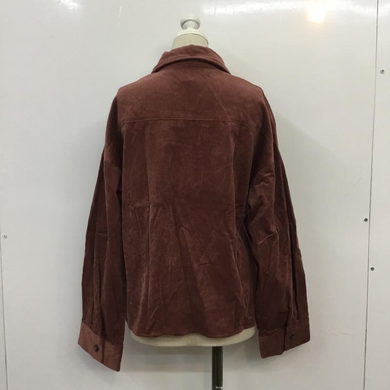 イング INGNI ジャケット、上着 ジャンパー、ブルゾン コーデュロイジャケット M 無地 桃 / ピンク / レディース USED 古着 中古 10041366