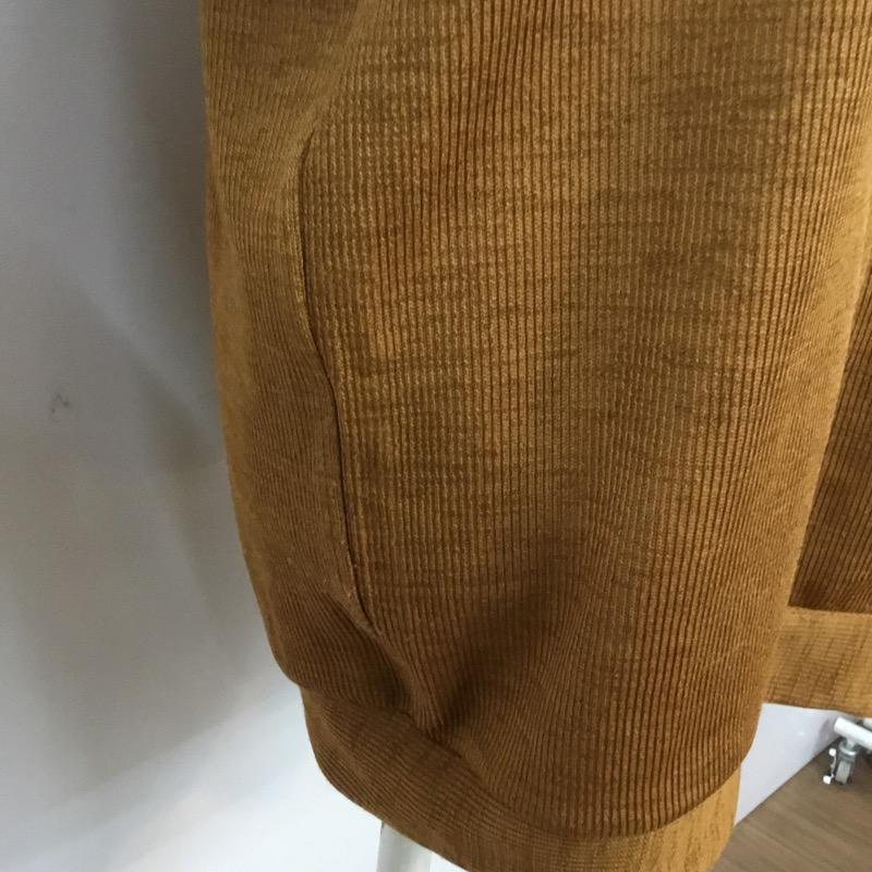 イング INGNI カットソー 長袖 M 無地 黒 / ブラック / X 茶 / ブラウン /  レディース USED 古着 中古 10041370