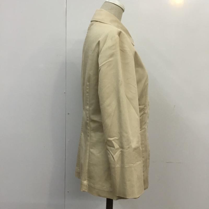 アンタイトル UNTITLED ジャケット、上着 ジャケット、ブレザー ステンカラージャケット 2 無地 ベージュ / ベージュ / レディース USED 古着 中古 10041375