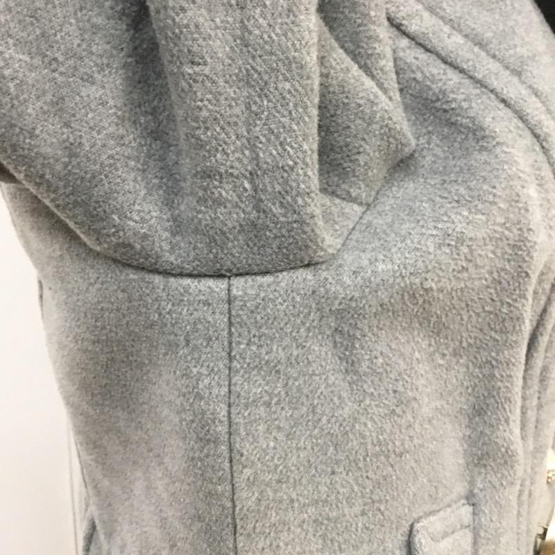 イング INGNI コート ピーコート M 無地 灰 / グレー / レディース USED 古着 中古 10041392