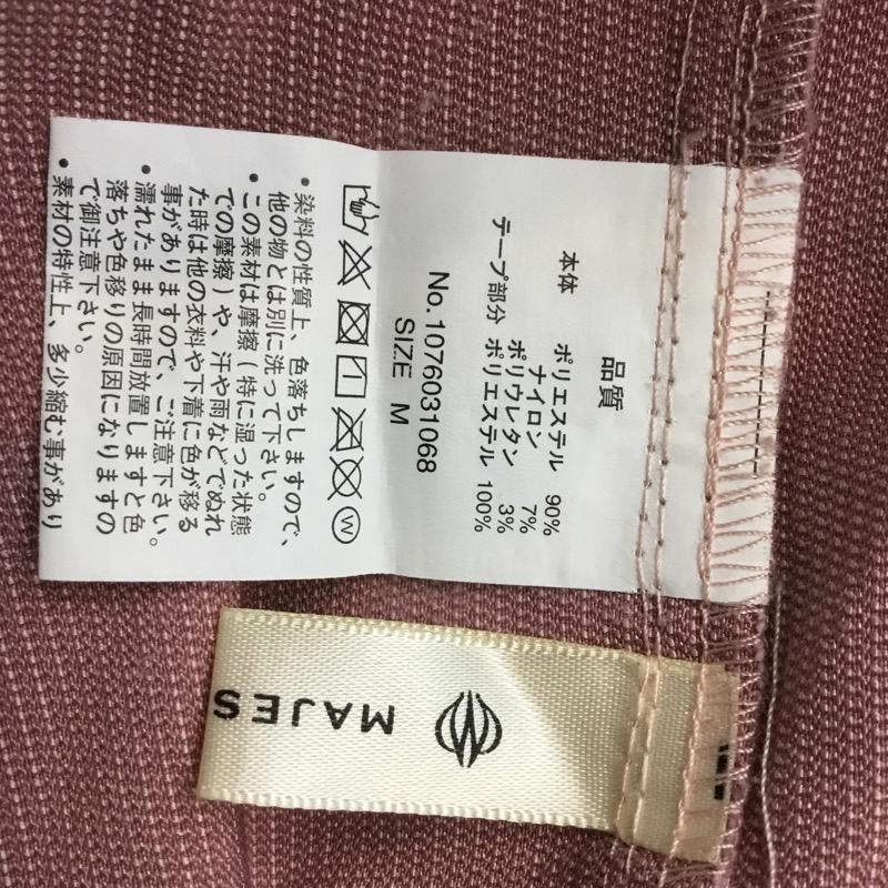 マジェスティックレゴン MAJESTIC LEGON シャツ、ブラウス 長袖 細コール編み上げブラウス M 無地 桃 / ピンク / レディース USED 古着 中古 10041398