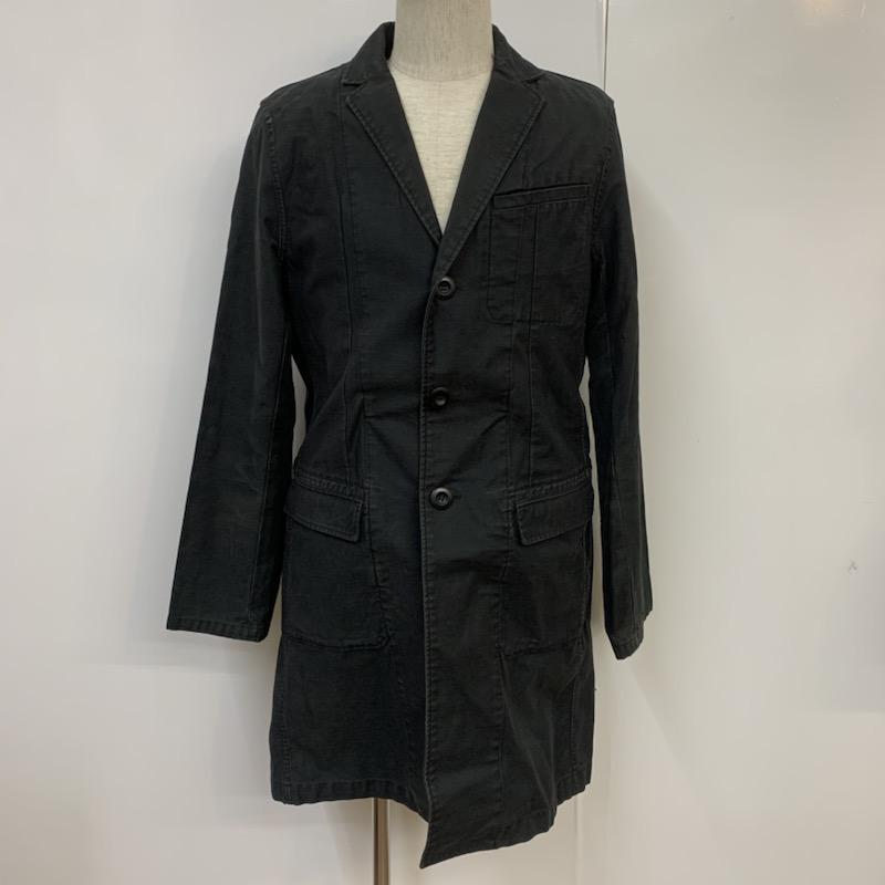 ラウンジリザード LOUNGE LIZARD コート コート一般 チェスターコート 2 無地 黒 / ブラック / メンズ USED 古着 中古 10041401