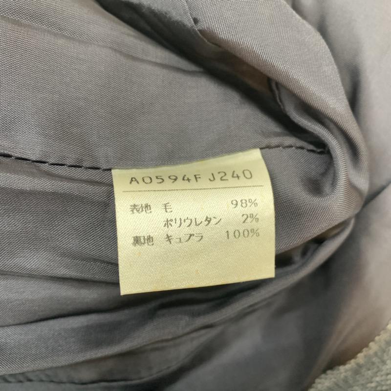 アルカリ alcali ジャケット、上着 ジャケット、ブレザー テーラードジャケット 2 無地 チャコールグレー / チャコールグレー / レディース USED 古着 中古 10041498